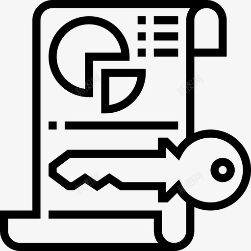 报告内容营销8线性图标svg_新图网 https://ixintu.com 内容 报告 线性 营销