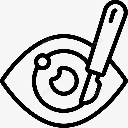 眼科手术眼科保健图标svg_新图网 https://ixintu.com 保健 医学 医学概要 医院 眼科 眼科手术