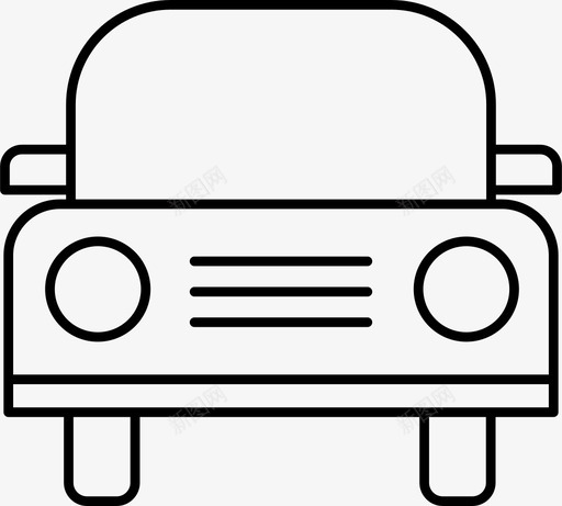 汽车公路运输图标svg_新图网 https://ixintu.com 公路 汽车 运输
