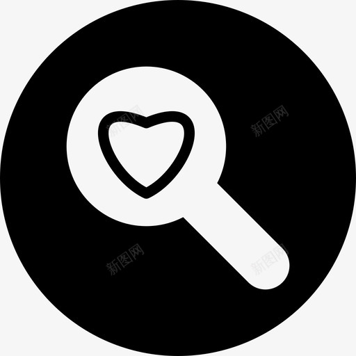 约会约会应用爱情图标svg_新图网 https://ixintu.com 搜索 爱情 爱情圆形填充 约会 约会应用
