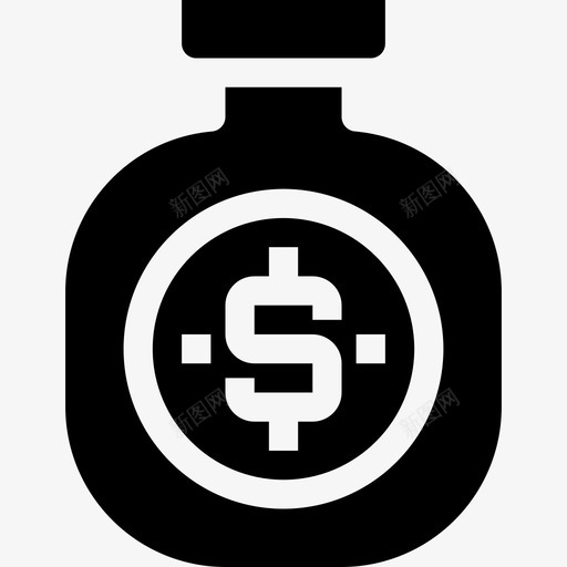 钱袋金融10装满图标svg_新图网 https://ixintu.com 装满 金融 钱袋