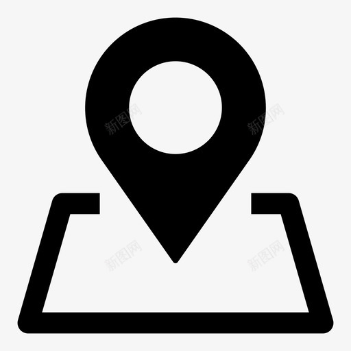 位置地图标记svg_新图网 https://ixintu.com pin 业务 位置 分析 地图 地点 标记