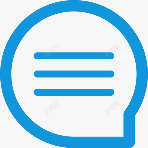 评论(蓝色)SVGsvg_新图网 https://ixintu.com 评论(蓝色)SVG