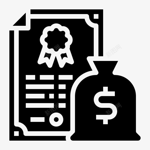股票会计银行图标svg_新图网 https://ixintu.com 会计 会计和金融稳健 商业 股票 银行
