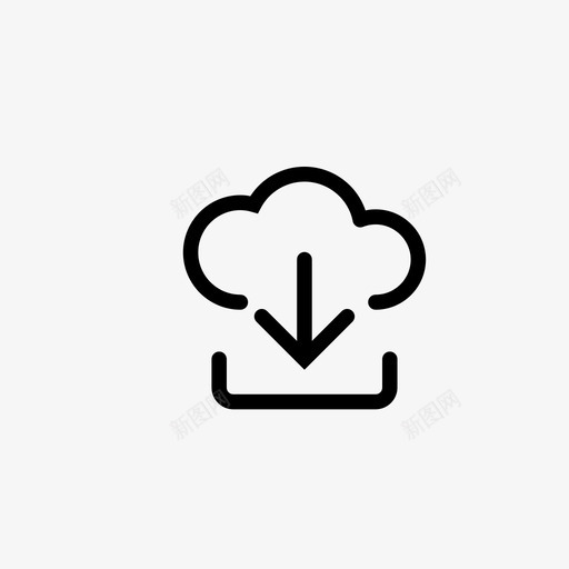 云端下载svg_新图网 https://ixintu.com 云端下载