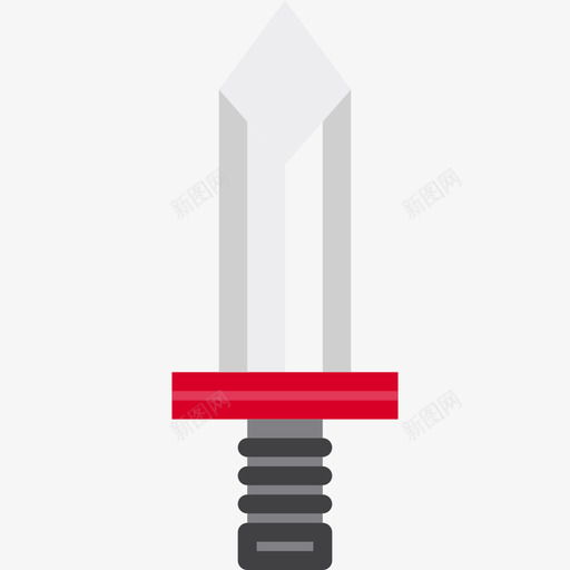 剑玩具10扁平图标svg_新图网 https://ixintu.com 剑 扁平 玩具10