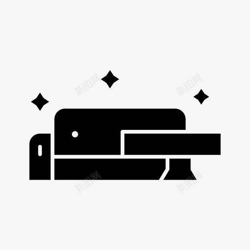 清洁活动沙发图标svg_新图网 https://ixintu.com 拖把 日常 沙发 活动 清洁