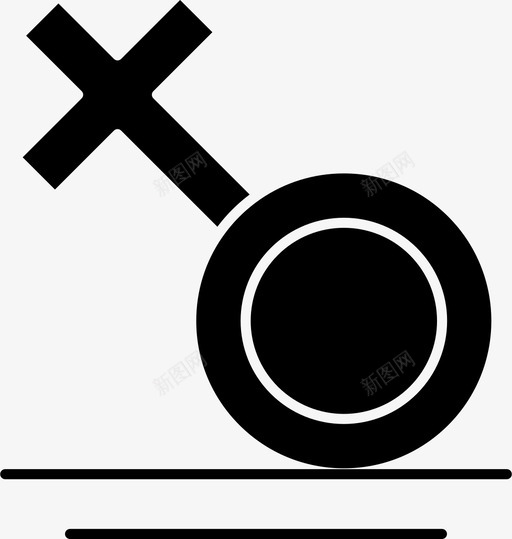 女性女性符号性别图标svg_新图网 https://ixintu.com 女孩 女性 性别 符号