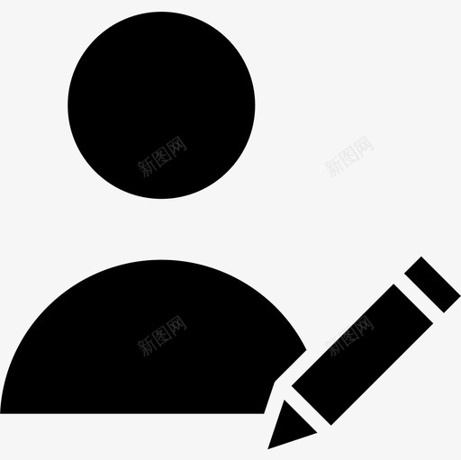 用户基本图标7字形svg_新图网 https://ixintu.com 基本图标7 字形 用户