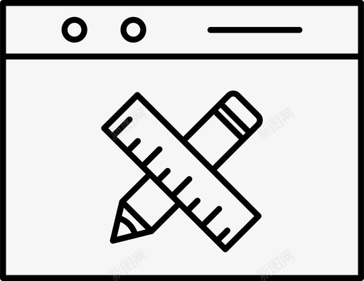 教育教育网站铅笔图标svg_新图网 https://ixintu.com 天平 教育 教育网站 铅笔