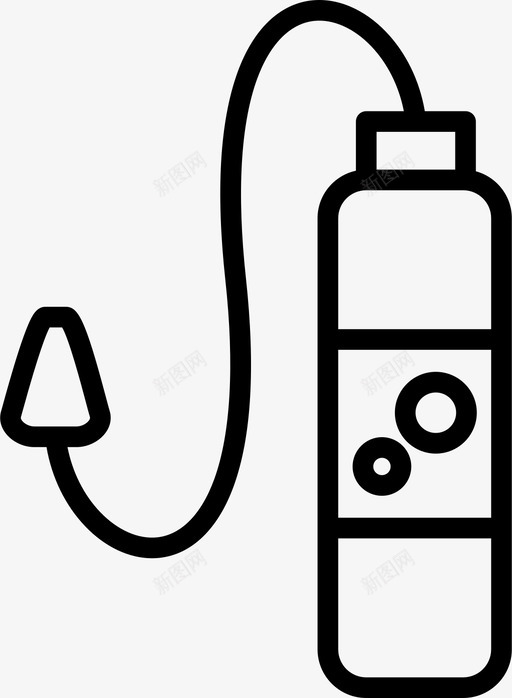 氧气潜水氧气罐图标svg_新图网 https://ixintu.com 储气罐 氧气 氧气罐 海水 潜水