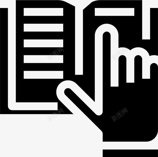 开卷教育164填充图标svg_新图网 https://ixintu.com 填充 开卷 教育164