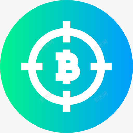 比特币比特币89圆形图标svg_新图网 https://ixintu.com 圆形 比特