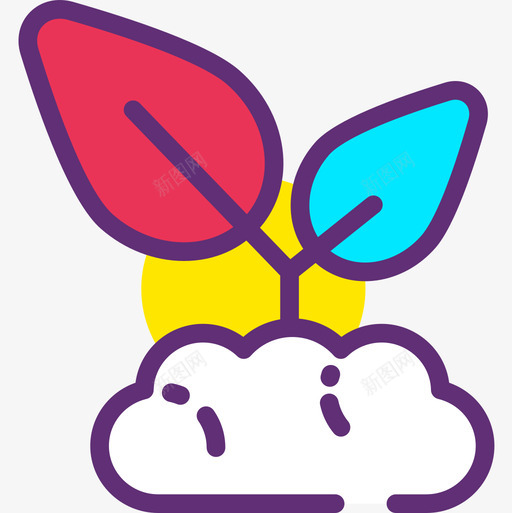园艺2菠菜图标svg_新图网 https://ixintu.com 2菠菜 园艺
