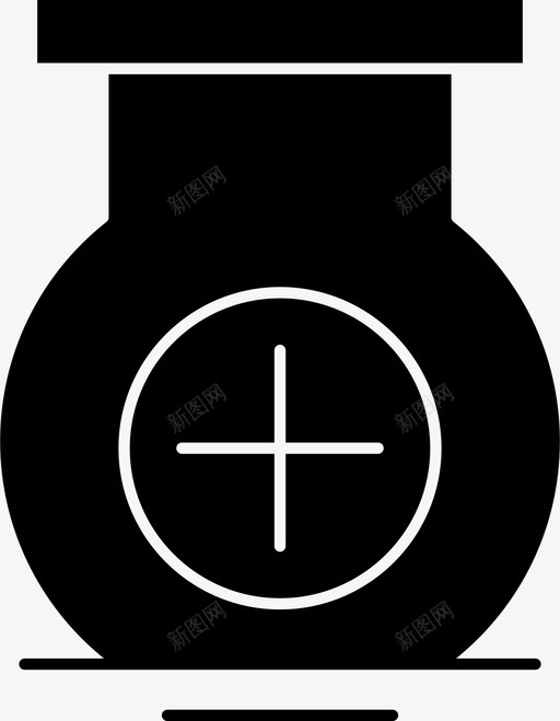 医疗烧瓶佛罗伦萨烧瓶图标svg_新图网 https://ixintu.com 佛罗伦萨 加上 医疗 医院 烧瓶