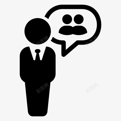 社区朋友群组图标svg_新图网 https://ixintu.com 人员 朋友 用户 社交 社区 群组