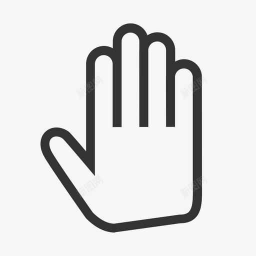 举手svg_新图网 https://ixintu.com 举手