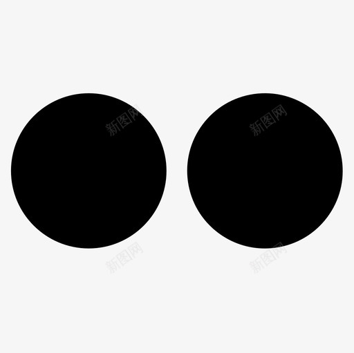 Flickr社交媒体57填充图标svg_新图网 https://ixintu.com Flickr 填充 媒体 社交