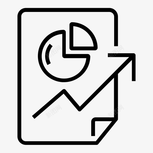 业务报表分析财务行图标集1svg_新图网 https://ixintu.com 业务 分析 图标 报表 财务