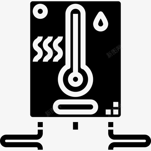 加热器浴室26实心图标svg_新图网 https://ixintu.com 加热器 实心 浴室