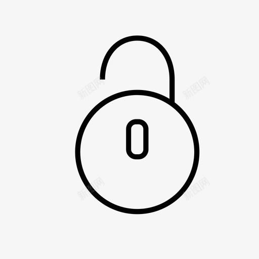 锁挂锁保险箱图标svg_新图网 https://ixintu.com 保险箱 安保 安全 挂锁