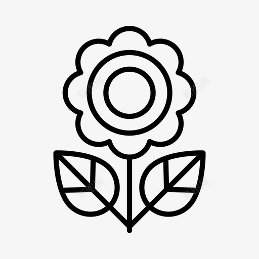 花植物学花匠图标svg_新图网 https://ixintu.com 春天 植物学 花匠 花园