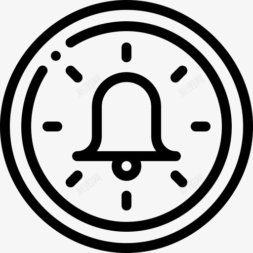 报警日历日期12线性图标svg_新图网 https://ixintu.com 报警 日历 日期 线性
