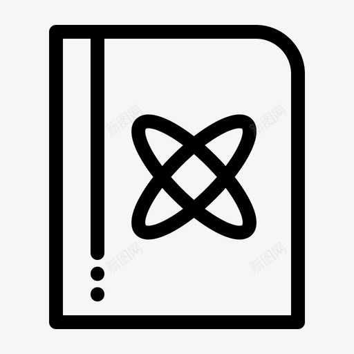 书公式物理图标svg_新图网 https://ixintu.com 公式 物理 科学 路线