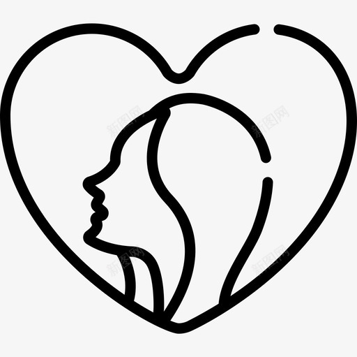 妇女节妇女节4直系图标svg_新图网 https://ixintu.com 妇女节 妇女节4 直系