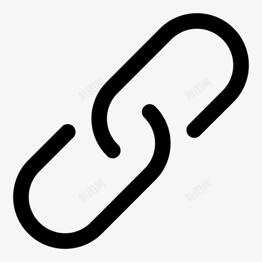链接连接超链接图标svg_新图网 https://ixintu.com 强 超链接 连接 链接