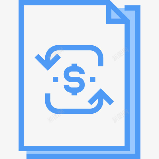 报告报告2蓝色图标svg_新图网 https://ixintu.com 报告 蓝色