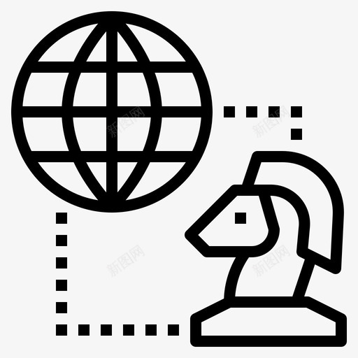 全球经营战略国际化原则图标svg_新图网 https://ixintu.com 全球经营战略 原则 国际化