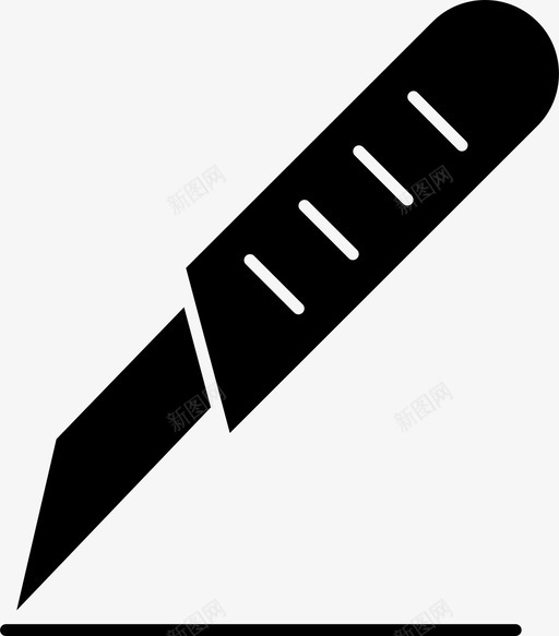 刀切割器医用图标svg_新图网 https://ixintu.com 刀 切割器 医用 实用刀 手术