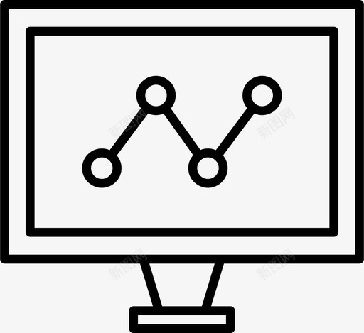 显示器计算机图形图标svg_新图网 https://ixintu.com 共享 图形 显示器 计算机