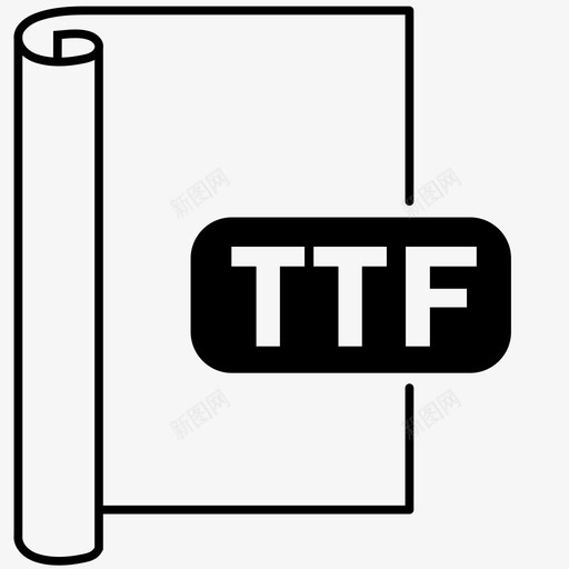 ttf文件格式字体文件图标svg_新图网 https://ixintu.com truetype ttf 字体 文件 格式