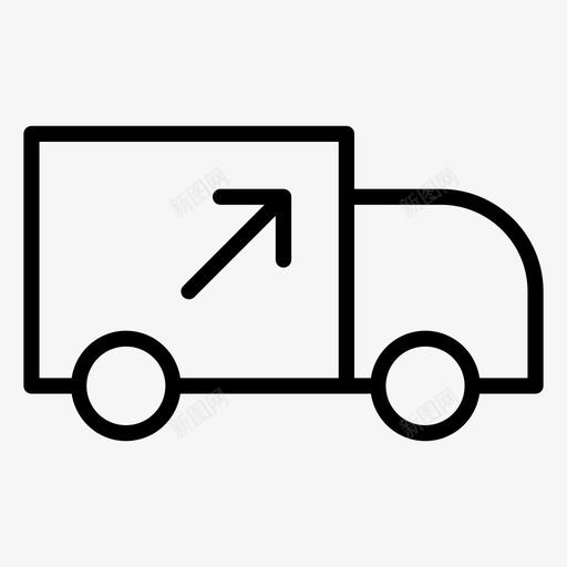 货车交货汽车交货货物图标svg_新图网 https://ixintu.com 商业概要 汽车交货 装运 货物 货车交货 运输交货