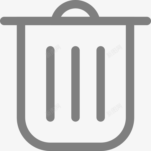 dustbinsvg_新图网 https://ixintu.com dustbin