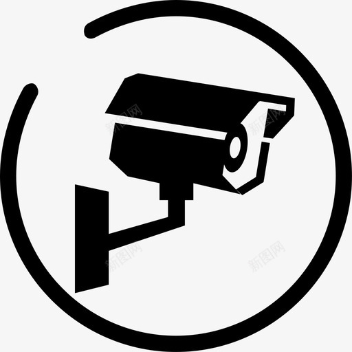 摄像头(枪机) (1)svg_新图网 https://ixintu.com 摄像头(枪机) (1)