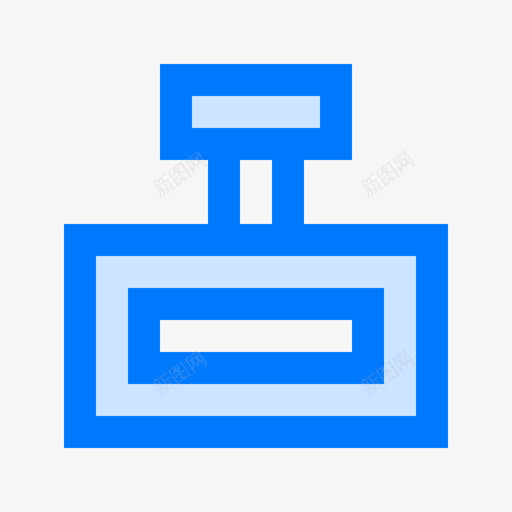后视镜电机4蓝色图标svg_新图网 https://ixintu.com 后视镜 电机 蓝色