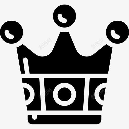 皇冠珠宝3填充图标svg_新图网 https://ixintu.com 填充 珠宝 皇冠