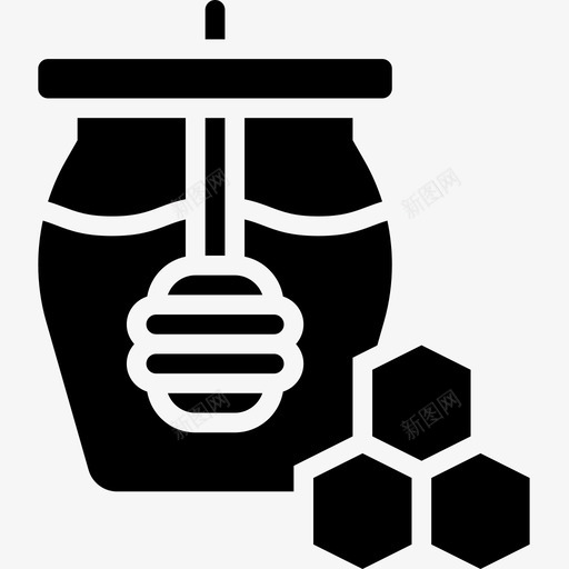 蜂蜜咖啡58字形图标svg_新图网 https://ixintu.com 咖啡58 字形 蜂蜜