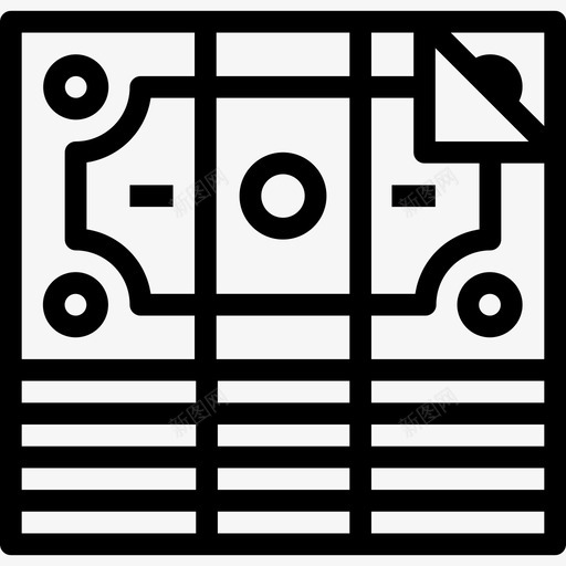 货币金融106直系图标svg_新图网 https://ixintu.com 直系 货币 金融106