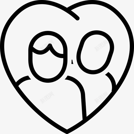 关系夫妻家庭图标svg_新图网 https://ixintu.com 关系 夫妻 家庭 配偶