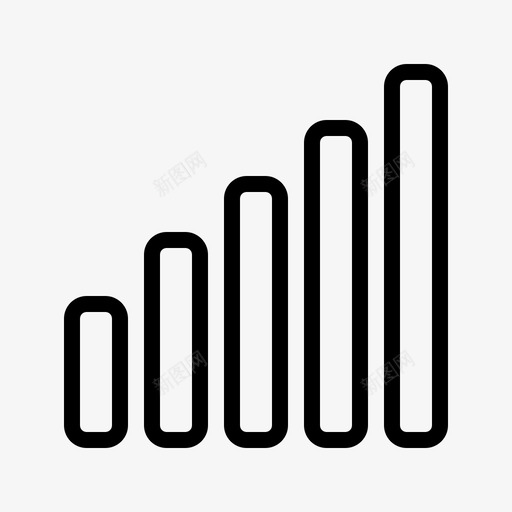 信号互联网用户界面图标svg_新图网 https://ixintu.com 互联网 信号 元素 用户界面