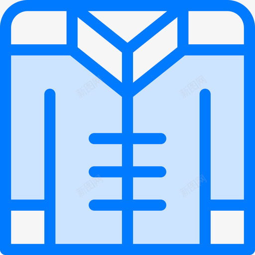 衬衫所有圣徒日2蓝色图标svg_新图网 https://ixintu.com 圣徒 所有 蓝色 衬衫