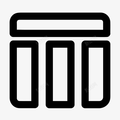 数据库excel布局图标svg_新图网 https://ixintu.com excel web 布局 数据库 表格 页面