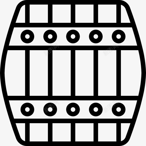 啤酒桶酒精饮料图标svg_新图网 https://ixintu.com 啤酒 帕特 帕特里 酒桶 酒精 里克 饮料