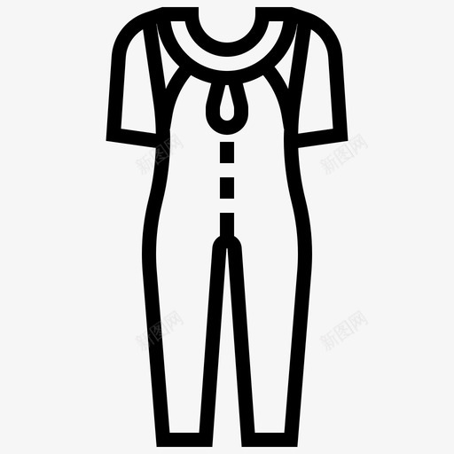 潜水服防护水下图标svg_新图网 https://ixintu.com 晾衣 水下 潜水服 防护 防水