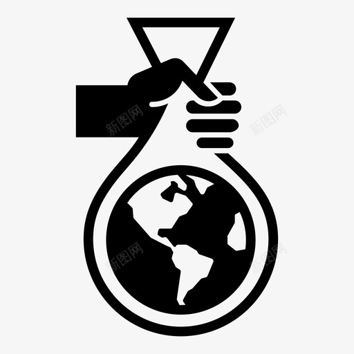 全球毁灭气候变化毁灭图标svg_新图网 https://ixintu.com 世界 全球 变暖 毁灭 气候变化