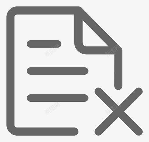取消订单svg_新图网 https://ixintu.com 取消订单